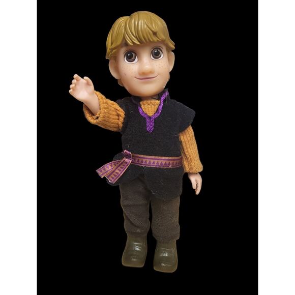 Disney Jakks Frozen II - Petites Movie 6.25" Kristoff Posable Doll Hard To Find - Picture 1 of 5